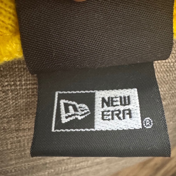 Supreme New Era Yellow “S” Logo Beanie – Knit Winter Hat - Picture 5 of 7